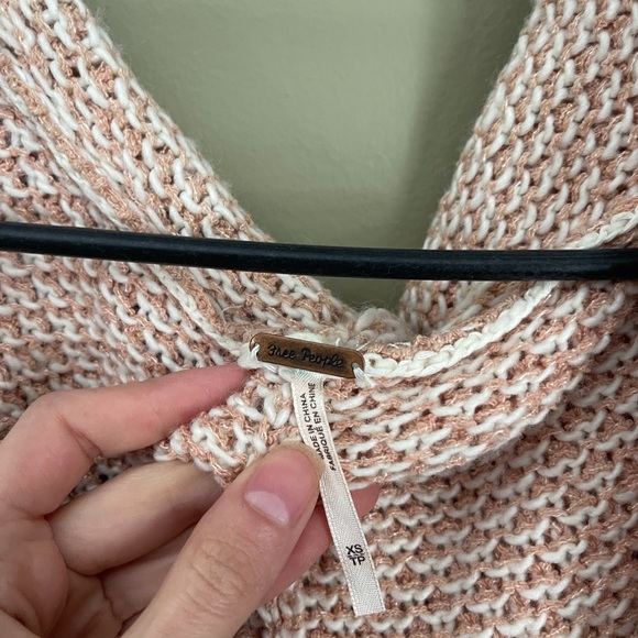 Free People Coco Cocoon Cardigan In Ivory Combo - Picture 7 of 9